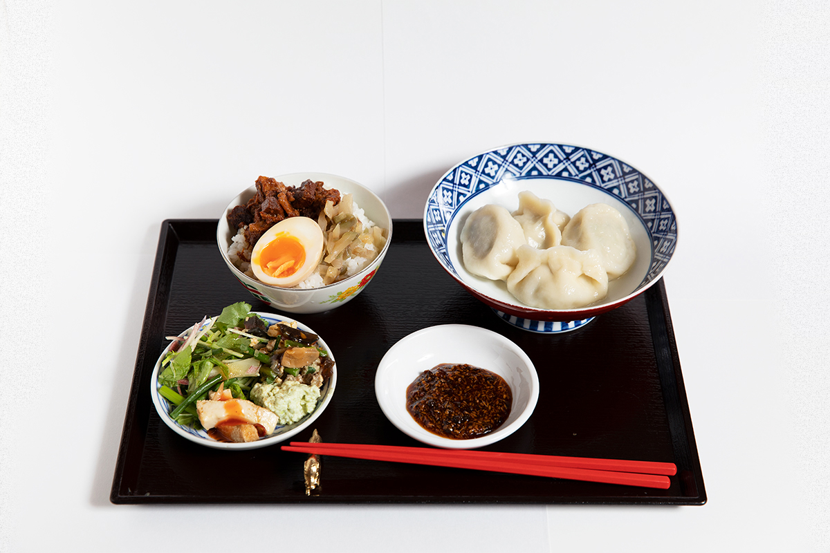 名物水餃子とお茶碗魯肉飯 1,000円（税込）