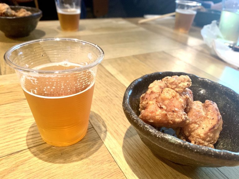 ペアリングは「塩麹の唐揚げ」。 IMG_6412