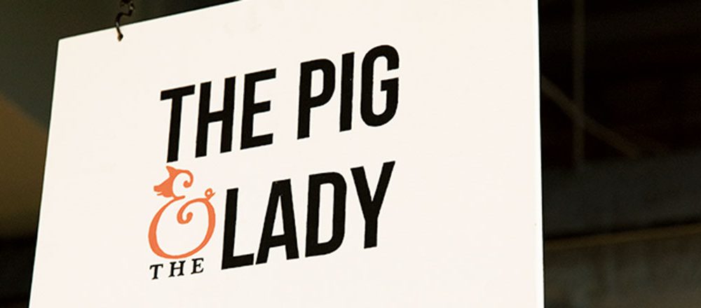 THE PIG & THE LADY