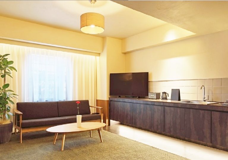 キッチン付きの「スイート」は、長中期の滞在にもピッタリ。 無題3