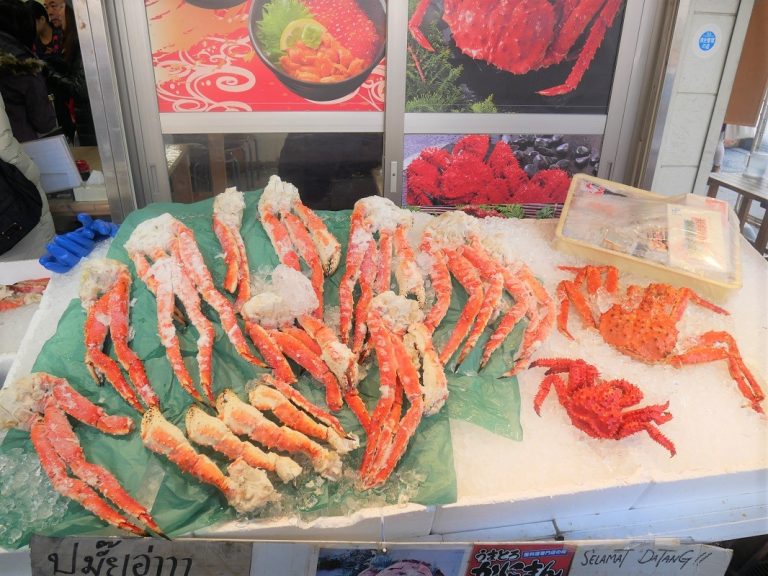 大きなカニの足! higaerisapporo9
