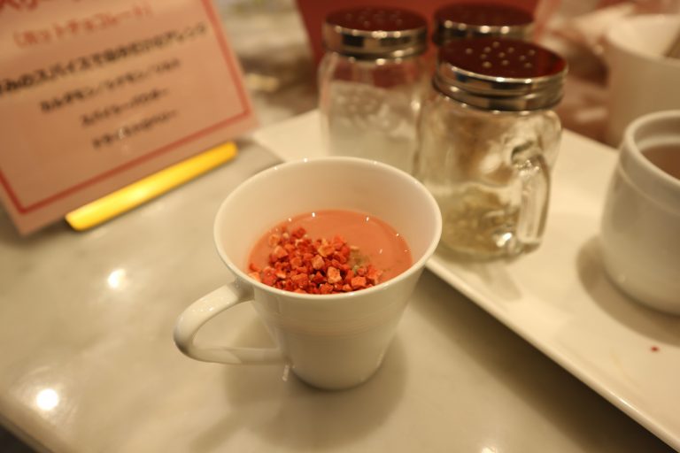 アレンジが楽しい「体験コーナー」も。 IMG_4584