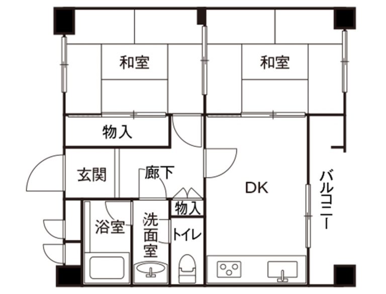 奥沢方面にある築40年のマンション。部屋はリフォーム済み。見晴らしのよさも魅力。 SENOOs ROOM
