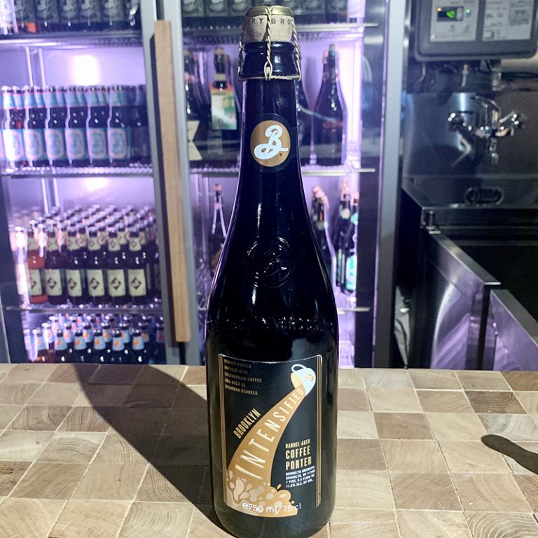 「インテンシファイド コーヒー ポーター」ボトル 4,500円。 日本橋 ブルックリン・ブルワリー B
