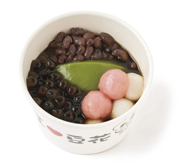 「抹茶豆花コンボ」650円(税込) 〈I LOVE 豆花〉/早稲田