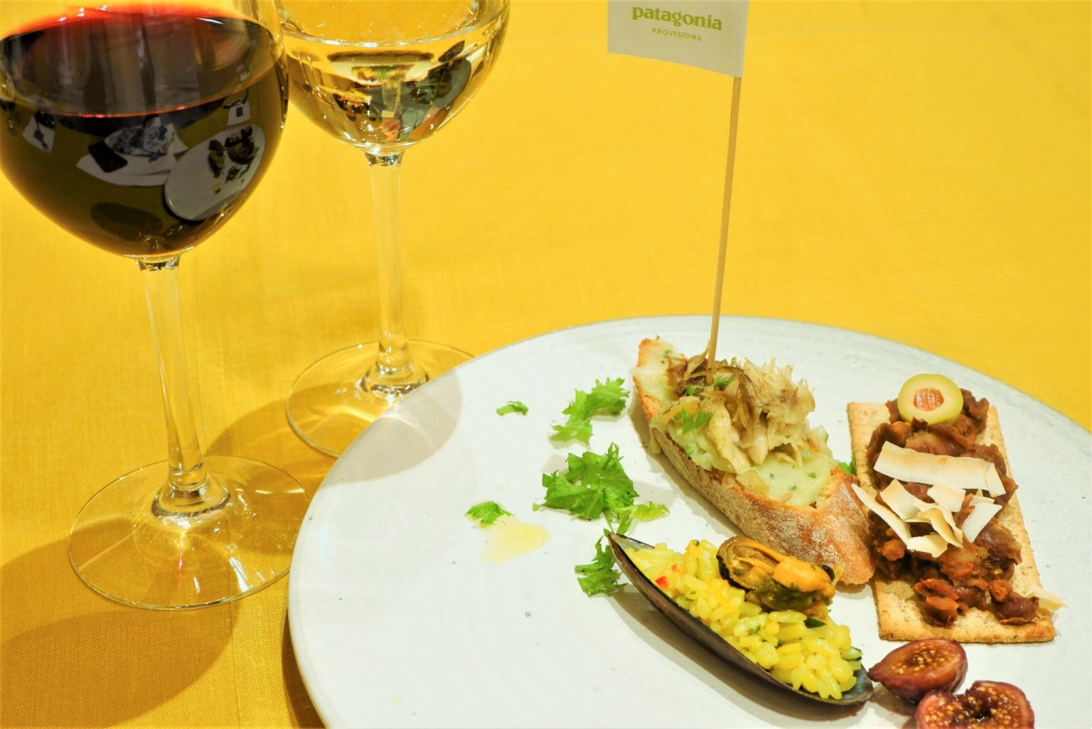 ドメーヌ・カズのワインとパタゴニアのオーガニック食品とのマリアージュ