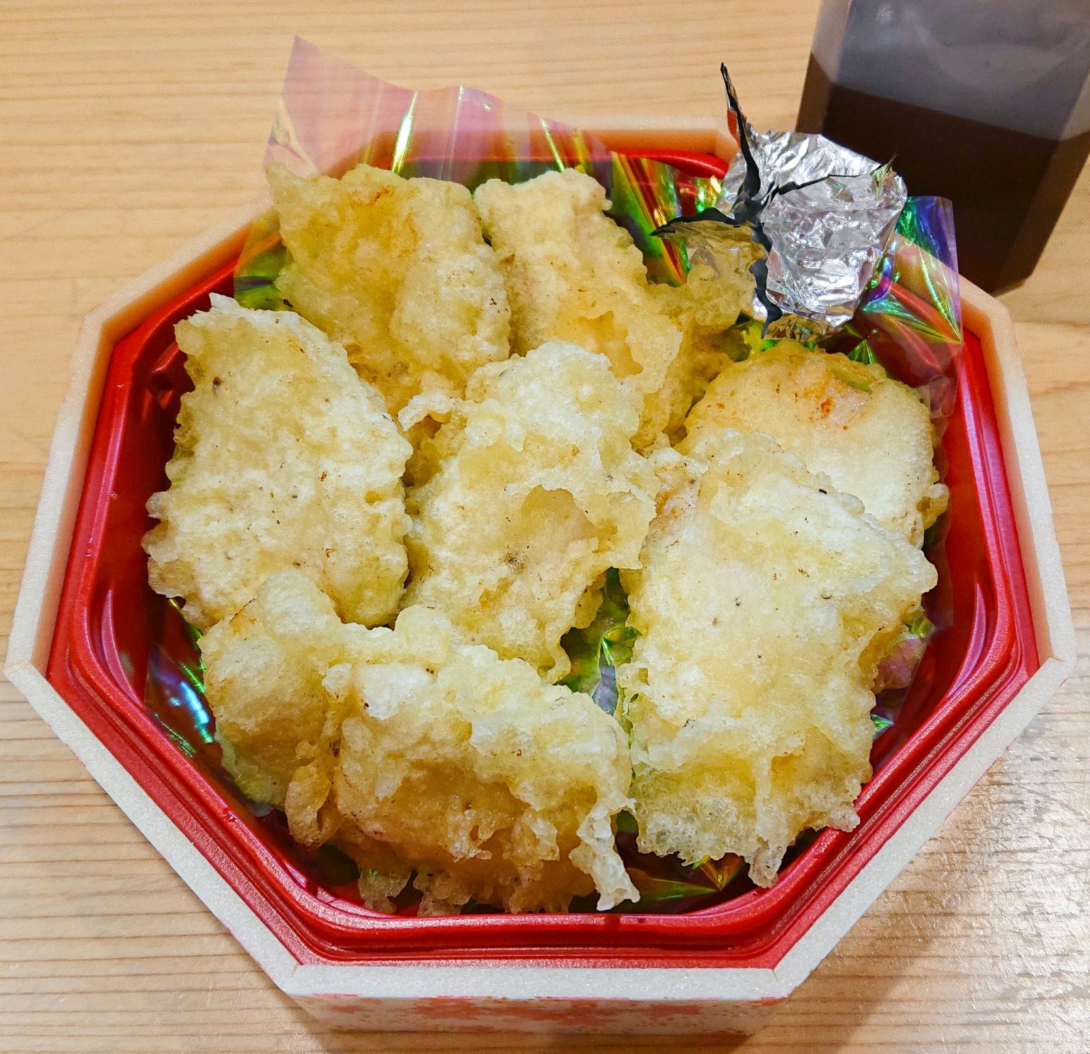 「鶏の天ぷら」650円