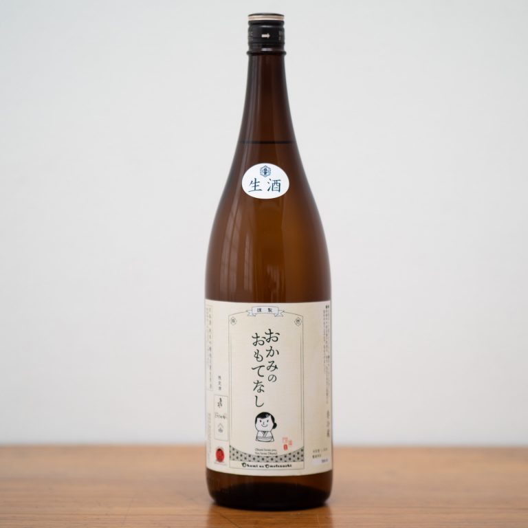 「おかみのおもてなし 純米吟醸生原酒」90ml 800円(税抜・店頭提供価格) OLYMPUS DIGITAL CAMERA