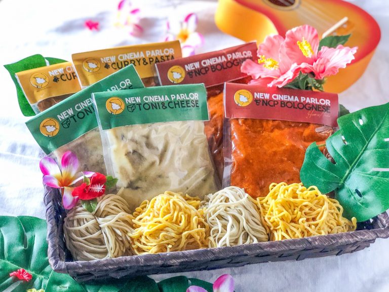 「3kinds Box」6食入り 4,320円(送料別)。花や小物などは付属しません。 沖縄 ニューシネマパーラー