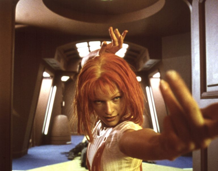 THE FIFTH ELEMENT, Milla Jovovich, 1997. (c) Columbia Pictures/  Courtesy: Everett Collection.