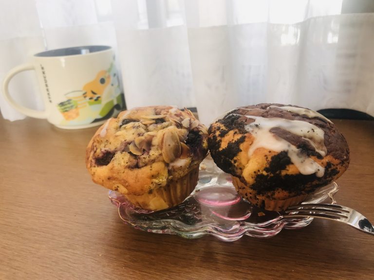 Daily's muffin ブルーベリーとアールグレイのマフィン Daily's muffin ブルーベリーとアールグレイのマフィン