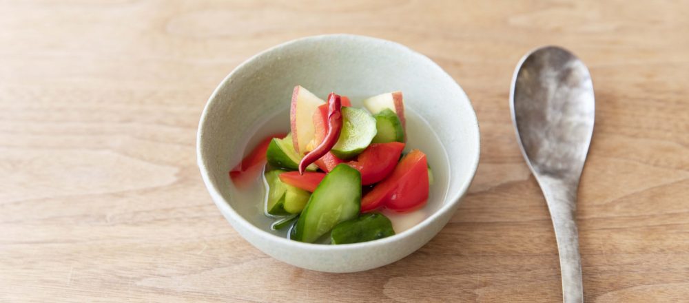 おうちで簡単「水キムチ」の作り方。発酵×野菜で胃腸を整えよう!