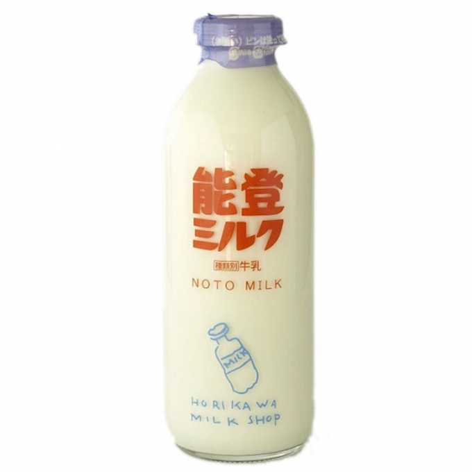 「能登ミルク」3本セット1,980円（税込、送料別）。