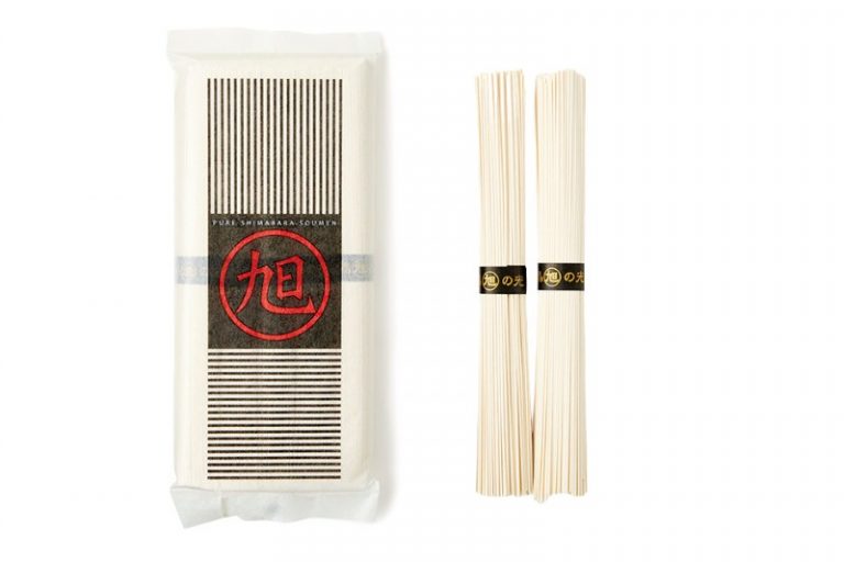 〈本村製麺工場〉のそうめん 〈本村製麺工場〉のそうめん