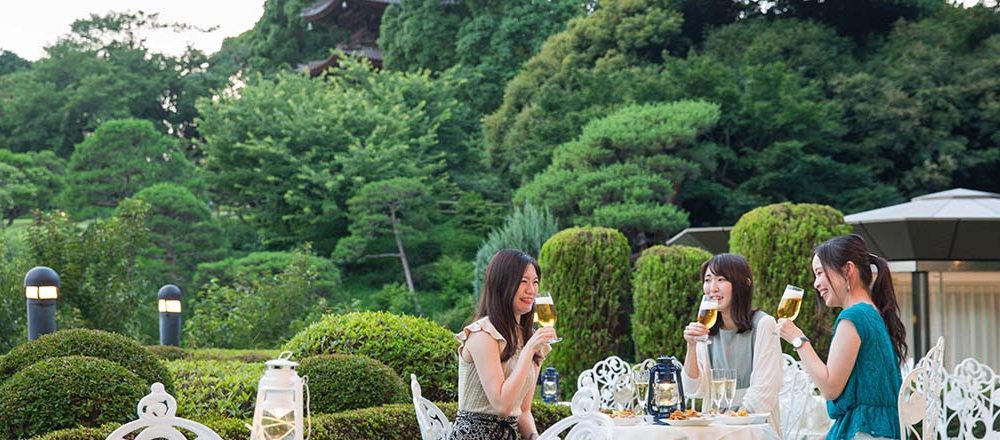 ホテル椿山荘東京 から テラスで堪能するビアガーデンが初登場 Report Hanako Tokyo