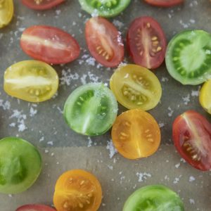 「セミドライトマトのオイル漬け」のレシピ