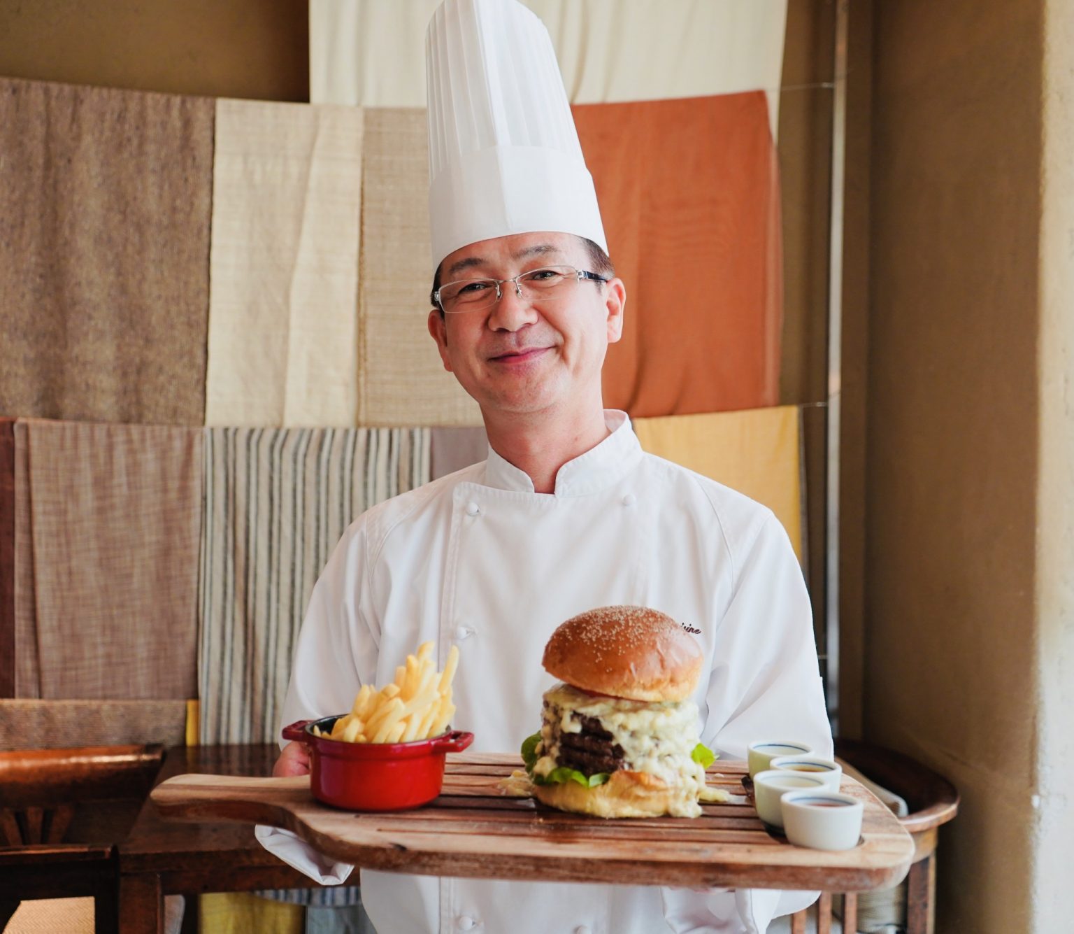 1990年に入社し、2016年から洋食料理長を務める〈ハイアット リージェンシー 東京〉の大谷勇さん。