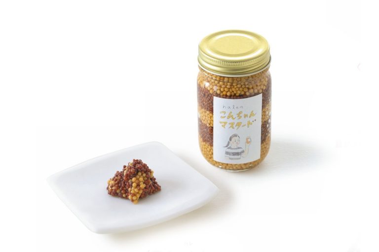 こんちゃんマスタード 1,200円(税込) 〈菜食hale〉のこんちゃんマスタード