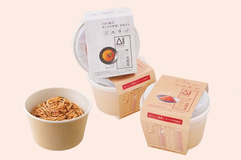 各600円(日清食品 0120-993-557) All-in PASTA & All-in NOODLES