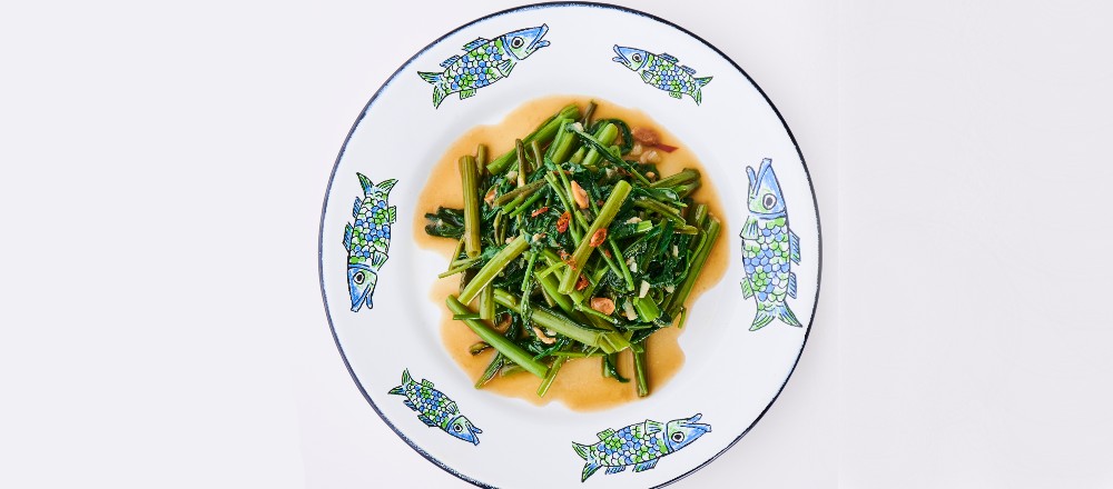 醤油のルーツ 醤 ひしお がタイ料理に 簡単アレンジレシピ 空芯菜の炒め物 ひしお風味 日本の美味しさ簡単レシピ Hanako Tokyo