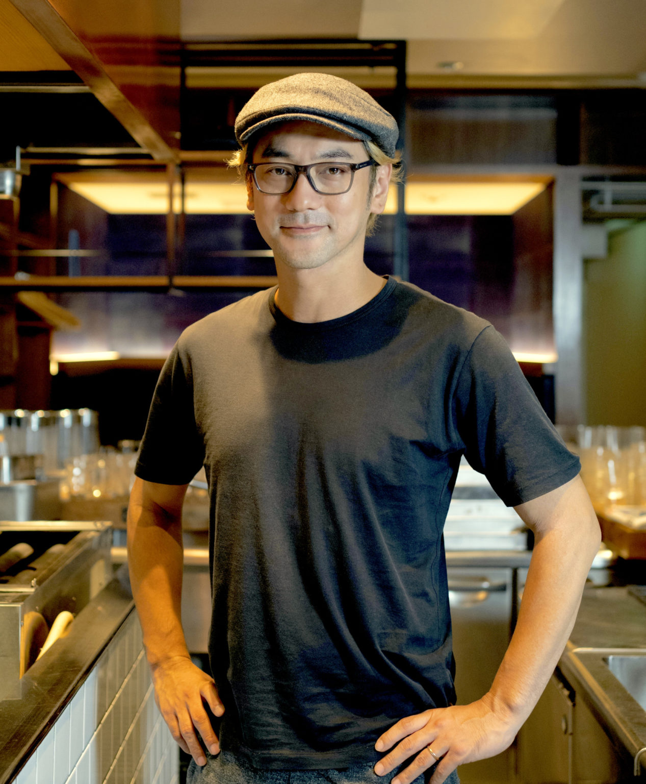 6年連続ミシュラン掲載店〈ラ・パスタイオーネ〉の元オーナー・篠原正樹さん。同店ではパスタ料理を提供。