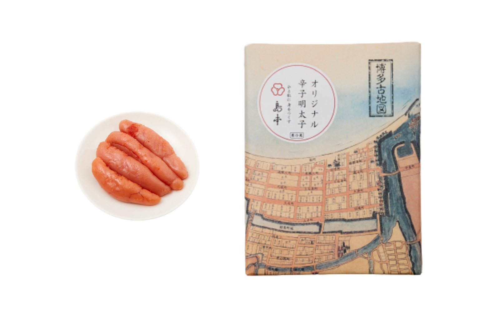 〈島本食品〉のオリジナル辛子明太子