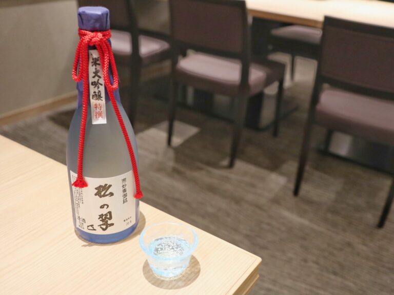 特選 純米大吟醸 松の翠。京都伏見の日本酒。