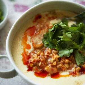 キムチで腸活！朝に食べたい体にやさしい「納豆キムチの鹹豆漿」のレシピ