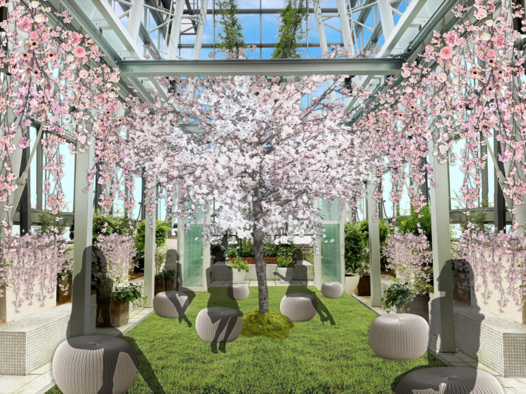 Hanako とのコラボメニューも ファンケル 銀座スクエア で3月22日から お花見ガーデン が開催 Report Hanako Tokyo