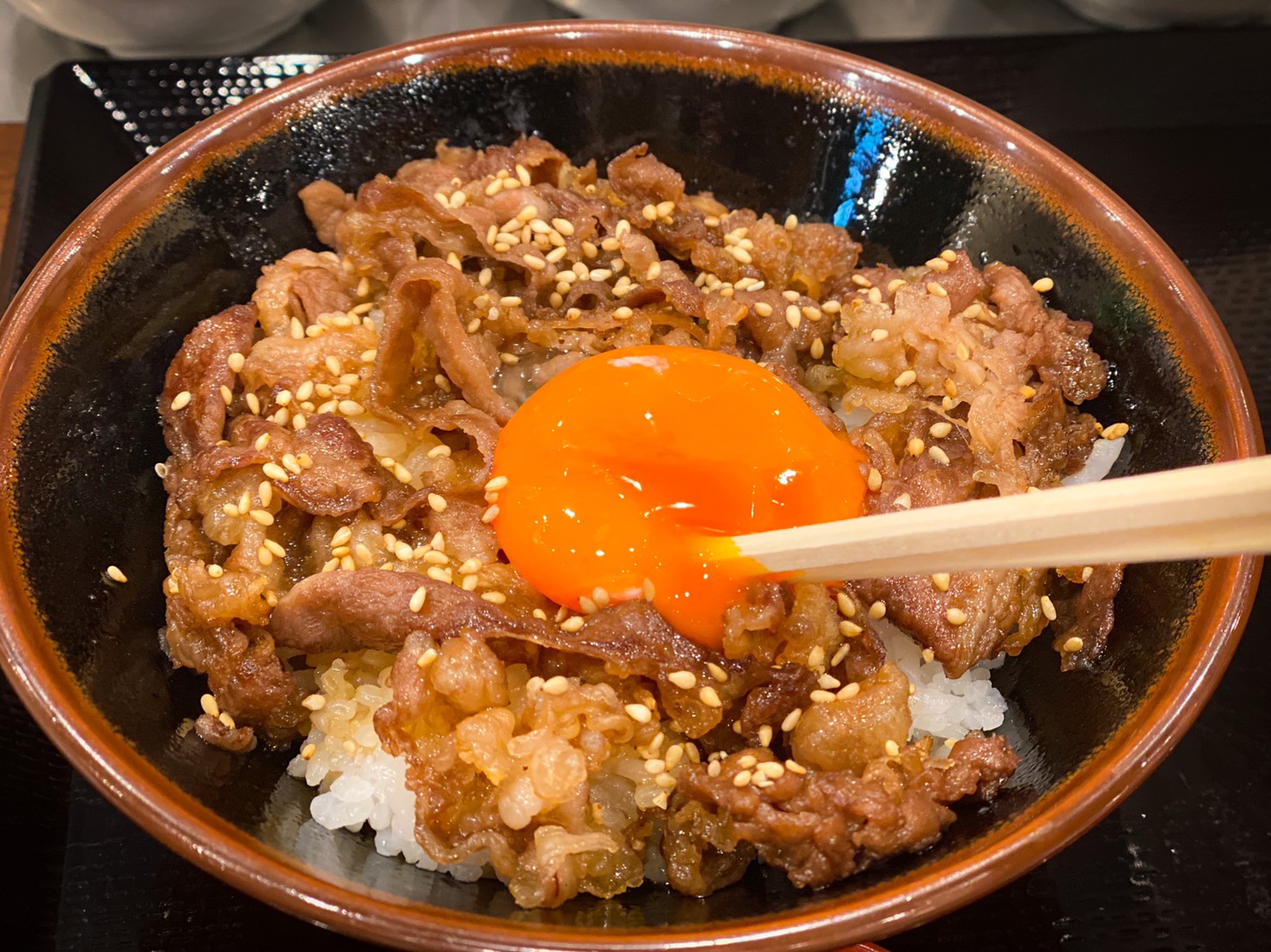 丸亀製麺『神戸牛すき焼き丼』
