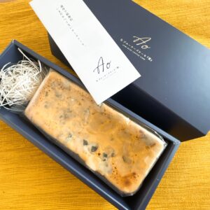 〈Ao〉の「生ブルーチーズケーキ」