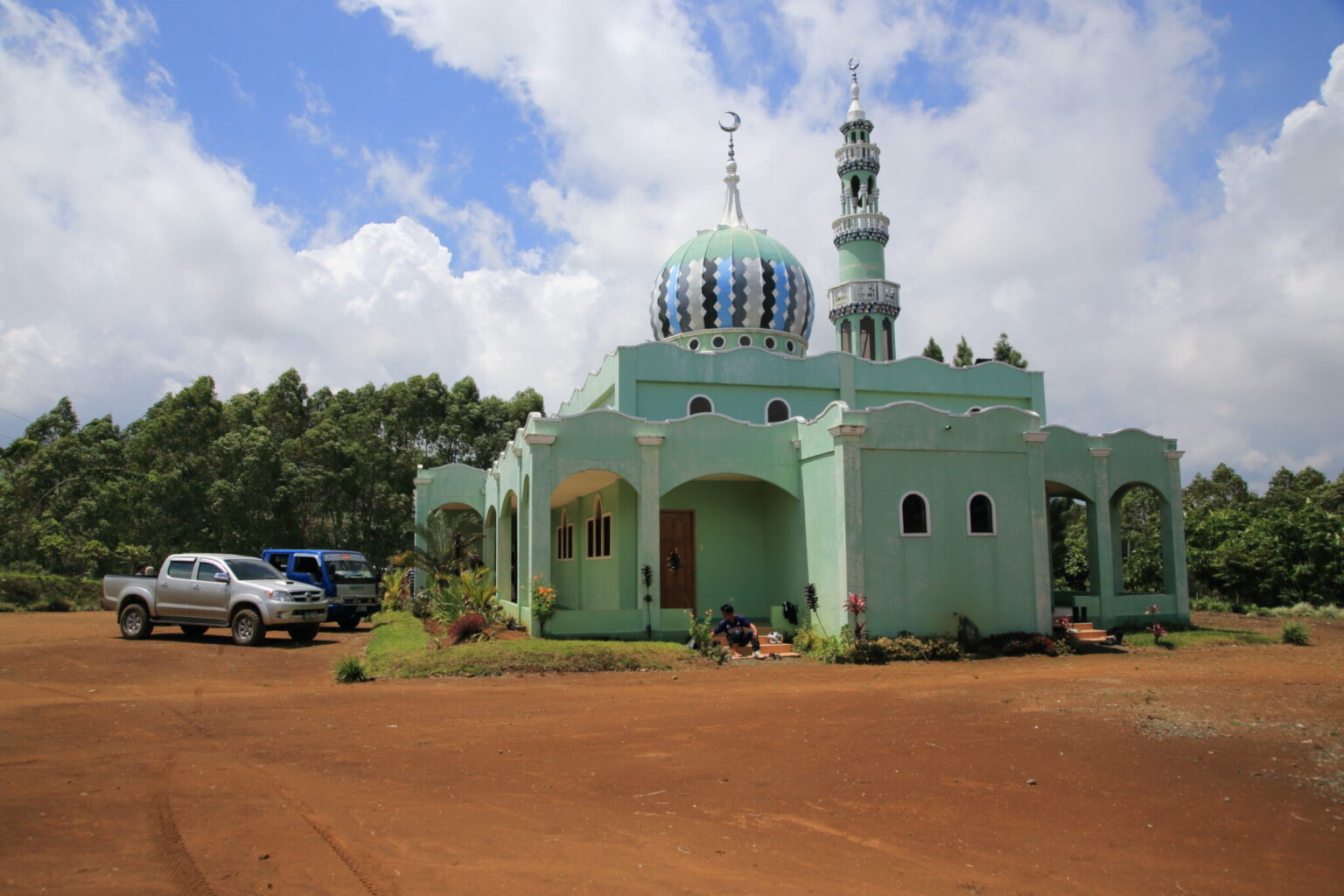 農園内に併設されたイスラム教のモスク。