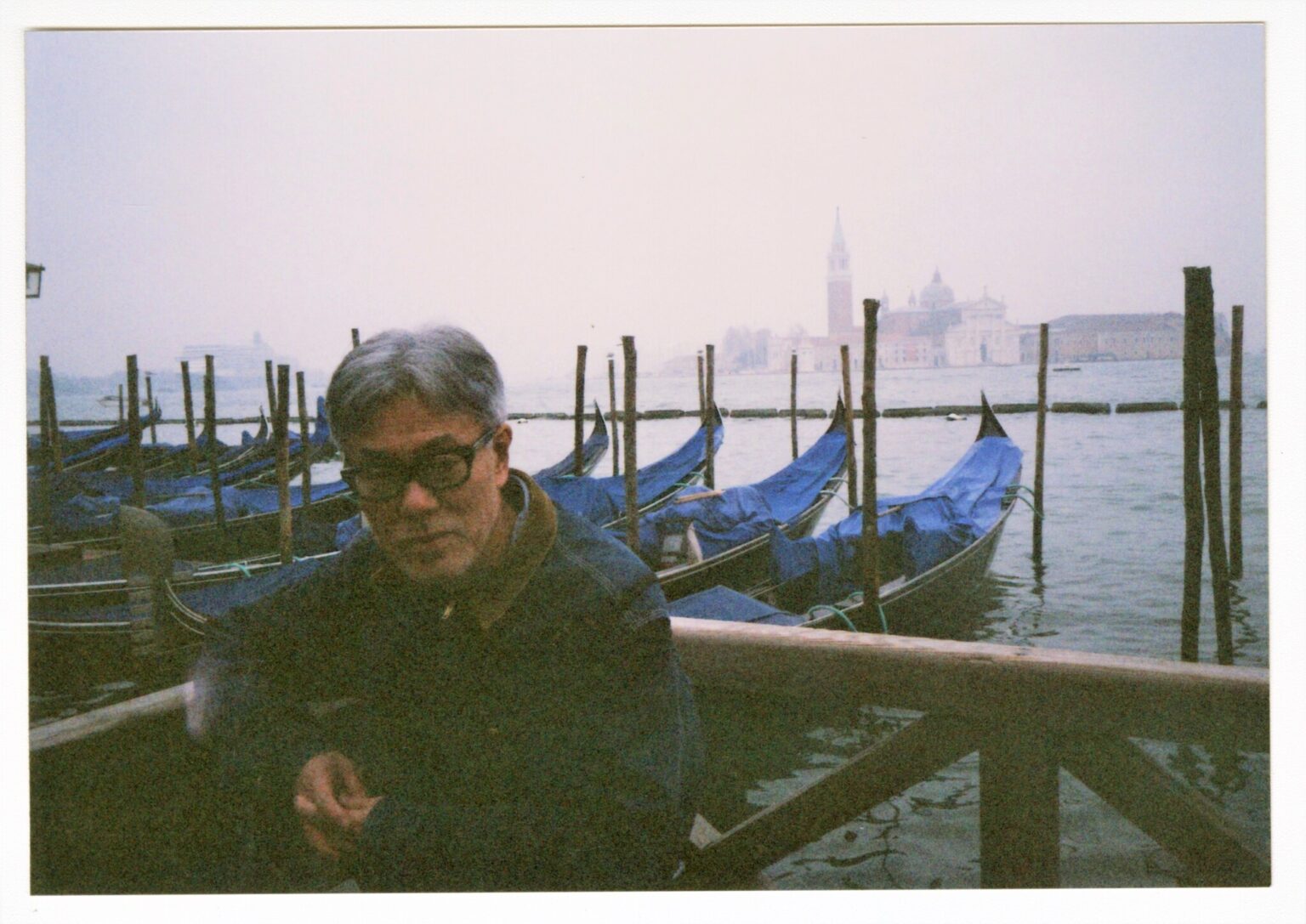 2010年、ヴェネツィアでの安西水丸さん。