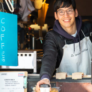 吉祥寺で実店舗を持つのが夢。コーヒー文化に貢献したい
