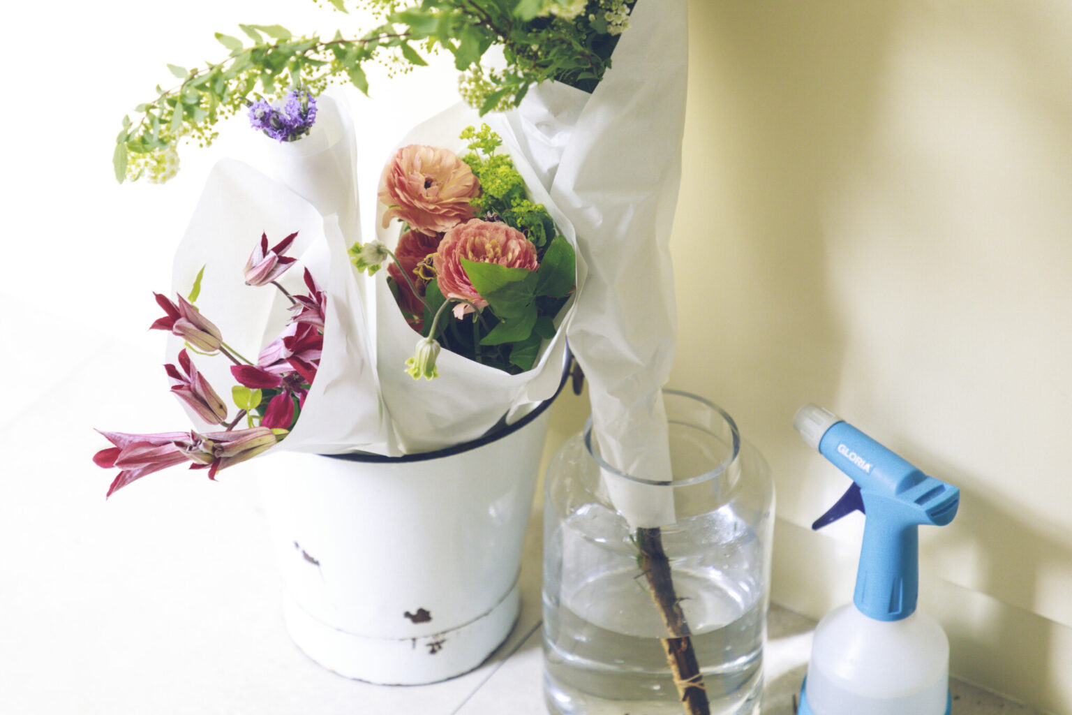 花束を買ったらするべき 7つの基本 フラワースタイリスト 平井かずみさんが伝授 Hanako Web