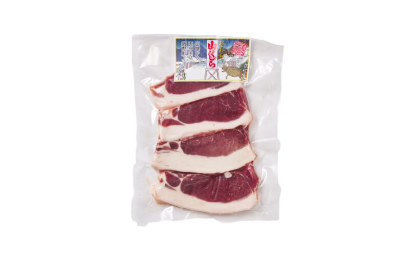 1834円 【30％OFF】 鹿肉 ロース肉 2ｍｍスライス 300g北海道産エゾシカ肉