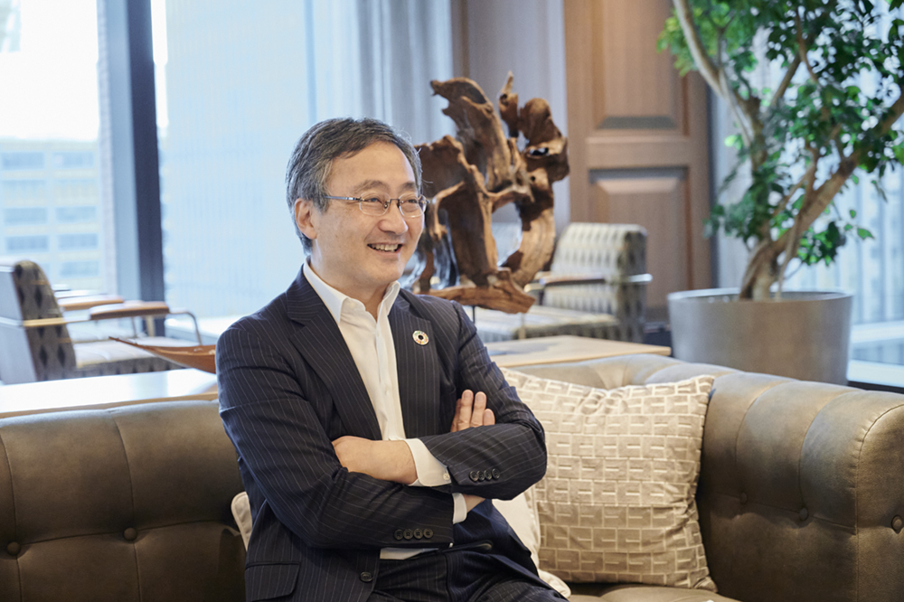 〈コモンズ投信〉取締役会長 兼 ESG最高責任者の渋澤 健さん。