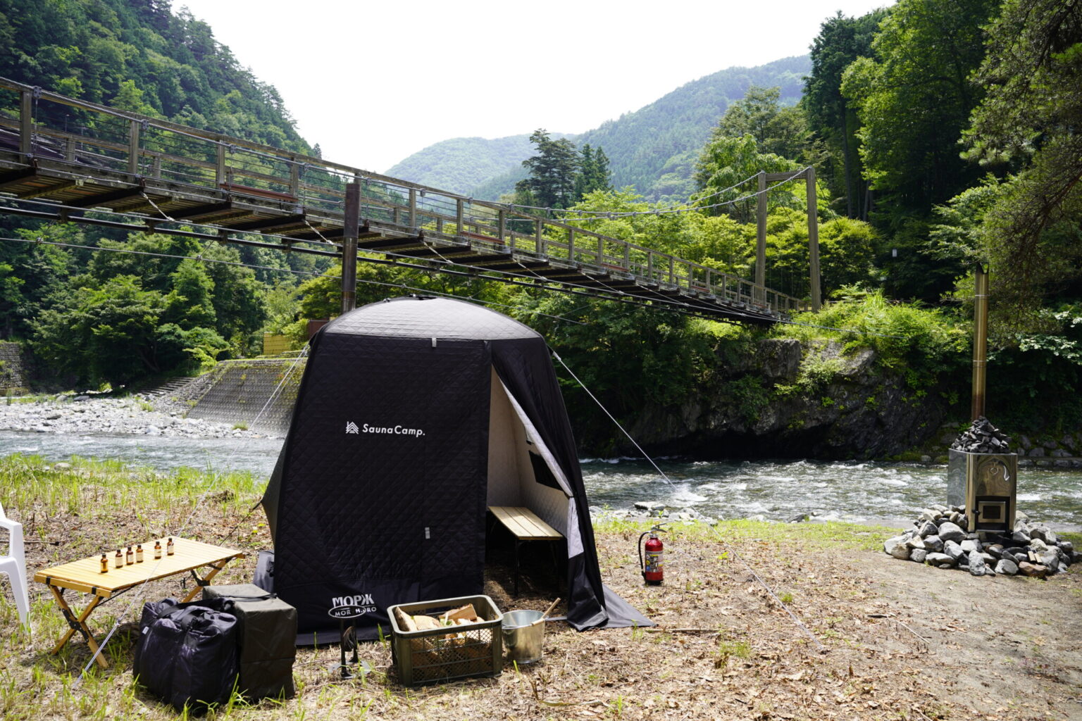 アウトドアサウナの聖地に山梨県が立候補⁉ キックオフ会で人気メーカー