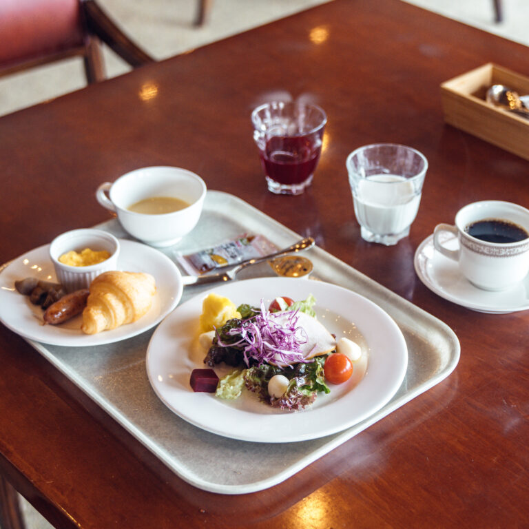 #ラフォーレ修善寺 #富士山を眺める朝食