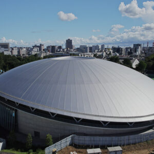 〈TIPSTAR DOME CHIBA〉はかつて千葉競輪場があった場所に誕生しました。
