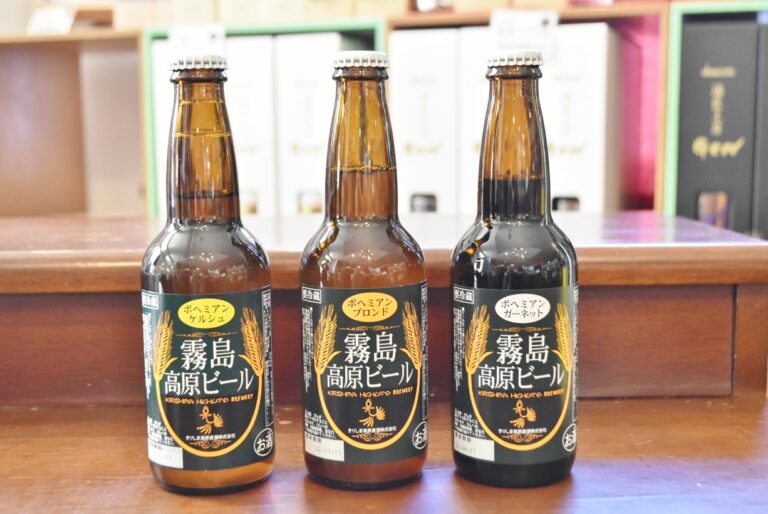 霧島高原ビールはお土産にも◎。