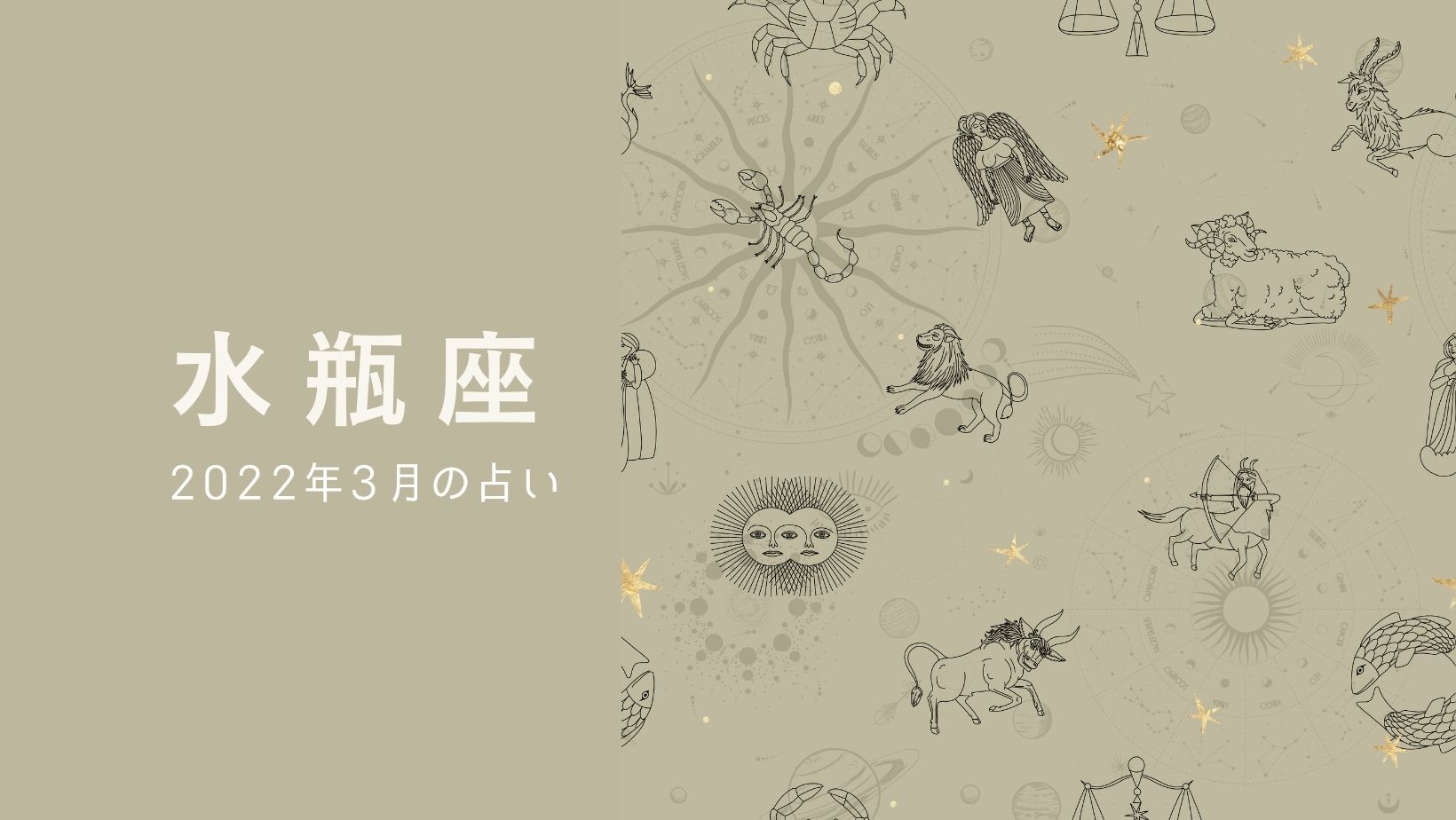 水瓶 座 2022 3 月