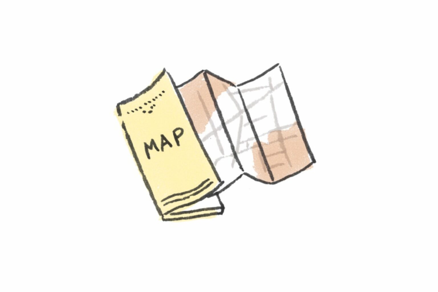 紙の地図