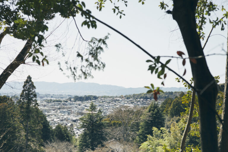 盆地である京都は標高100～900mの山々に囲まれており、気軽に山登りが楽しめる街でもある。