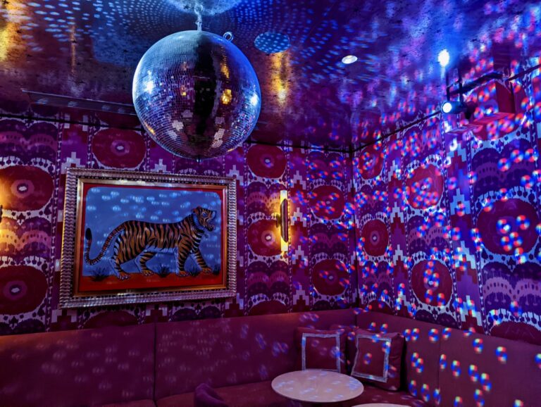グループで利用できるプライベートルーム「シャンパンルーム」や「スターゲイザールーム」は、パーティーに最適なキラキラ空間。
