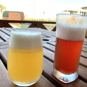 クラフトビールは「スプリングバレー豊潤」や「常陸野ネストホワイトエール」などが味わえる。