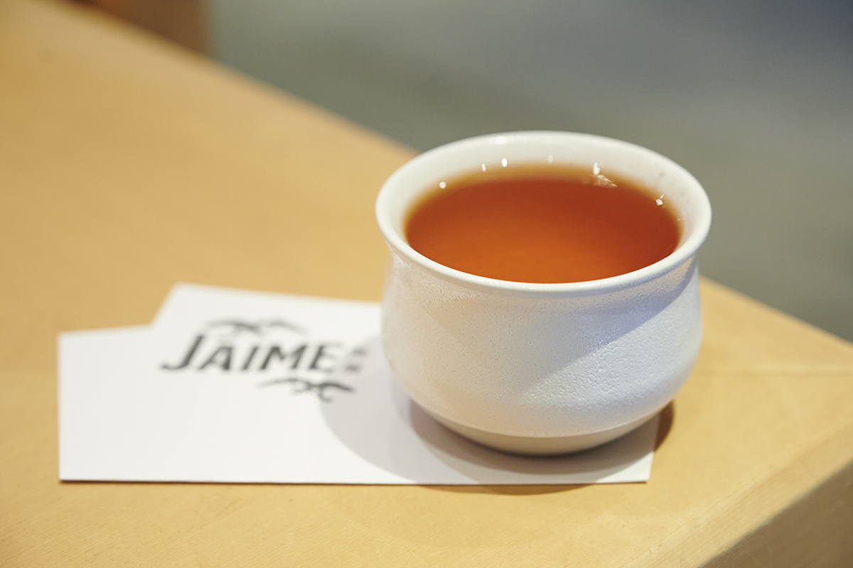 「和紅茶さやまかおりのフルーツティー」780円