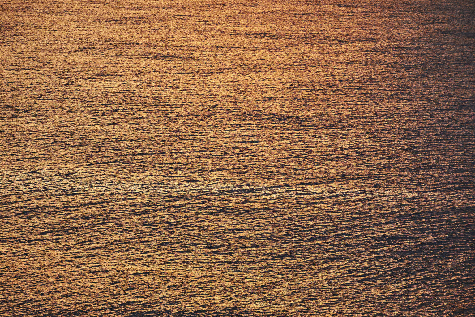 夕日に染まる東シナ海。運が良ければイルカやクジラの姿が見えることもあるとか！