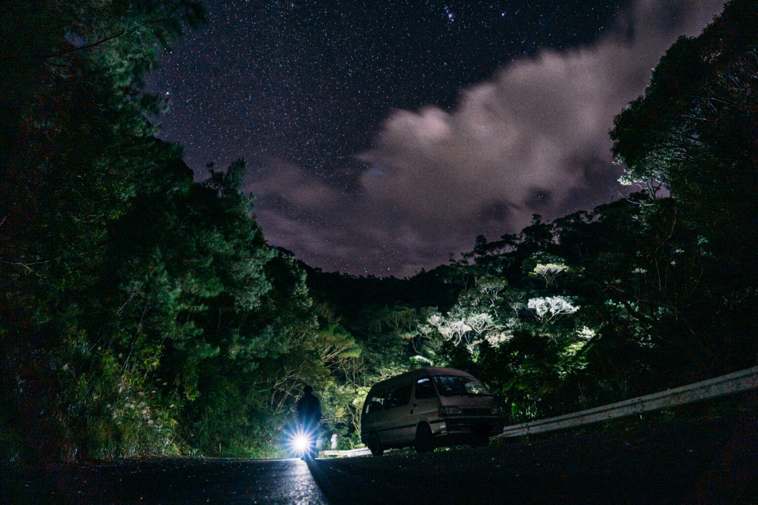 奄美大島のナイトツアーでは星空も見応え抜群でした！