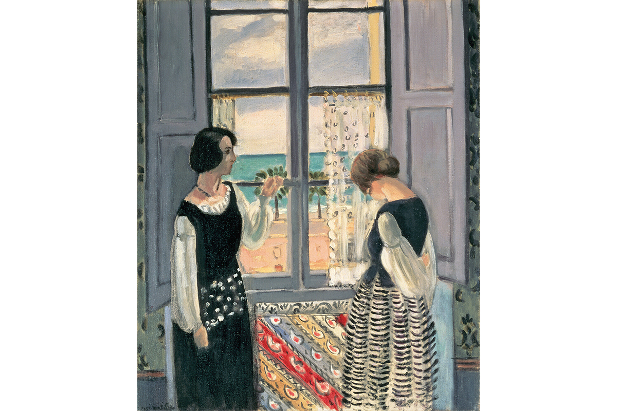 アンリ・マティス《待つ》1921–22年　油彩、カンヴァス　61×50 cm　愛知県美術館